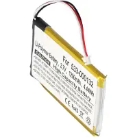 AccuCell Akku passend für Logitech G533, G933 Li-Polymer 533-000132 3,7V 1200mAh 4,4Wh ca. 58,68 x 38,44 x 8,30mm