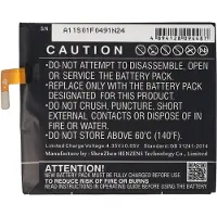 AccuCell Akku passend für Sony Ericsson XPERIA T3, Li-Polymer, 3,8V, 2500mAh, 9,5Wh, built-in, ohne Werkzeug