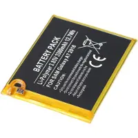 AccuCell Akku passend für Samsung Galaxy A7 2018, Li-Polymer, 3,85V, 3300mAh, 12,7Wh, built-in, ohne Werkzeug