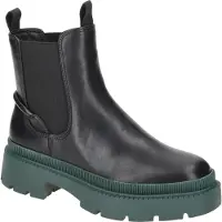 Tamaris 25405 Damen Stiefeletten - sportliche Stiefelette schwarz Freizeit NEU