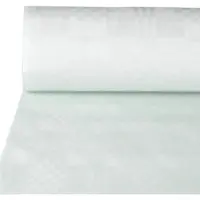 Papstar Papiertischtuch Damastprägung, 100 m x 1 m, weiss | Folie (1 Rolle)