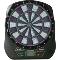 Garlando Sirius DA-21 elektronisches Dartspiel – 40,7 x 52,5 x 2,5 cm – 24 Spiele – 6 Darts inklusive