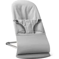 BabyBjörn Bouncer Bliss Woven Mélange sitteri, Light grey