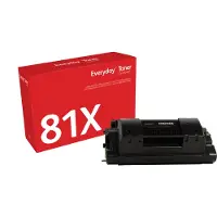 Xerox Everyday Schwarz Tonermodul von kompatibel mit HP 81X (CF281X), Hohe Kapazität, 25000 Seiten, Schwarz, 1 Stück(e)