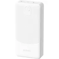 Dudao K10Pro Powerbank 2,4 A, 20.000 mAh, 2 x USB-A – weiß