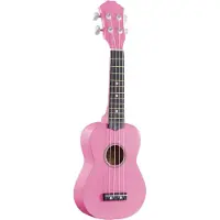 Kisai Maika'i U150 -sopraano ukulele, pinkki