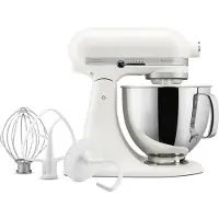 KitchenAid 5KSM125EPL, Standmixer, Cremefarben, Kneten, Mixen, 1,45 m, 4,7 l, Porcelain White