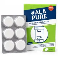 Alapure Entkalkungstabletten Kompatibel mit Kaffeemaschine 6st. x 50gr