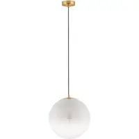 Nova Luce VITA Pendelleuchte E27 Gold 120x30cm dimmbar 9028836