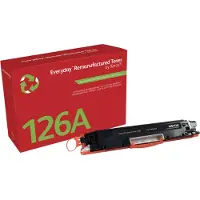 Xerox Everyday Schwarz wiederaufbereiteter Toner von , kompatibel mit HP 126A (CE310A), Standardkapazität, 1200 Seiten, Schwarz, 1 Stück(e)