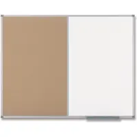 Nobo Kombi Kork/Weisswandt. 60 x 90cm, 900 mm, 600 mm, 1 Stück(e), 630 mm, 995 mm, 28 mm