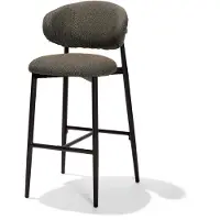 Veba Barstuhl Cuba, wetterfest, Aluminium, Quick Dry Foam, Anthrazit, 58x69x106 cm, Outdoor