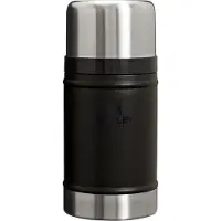 Stanley The Legendary Food Jar 2.0 24oz, Black 10-11350-0031 Essensbehälter mit Schraubdeckel und Becher, 700 ml