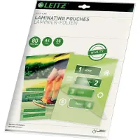Leitz 16917, Transparent, EVA (Äthylen-Vinylazetat), Polyethylenterephthalat, Glänzend, A4, 0,08 mm, 254 mm