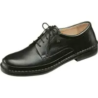 Finn Comfort , Kent, Herren, Schnürer, Schwarz, Leder, Neu - Herrenschuhe Bequemschuhe, Schwarz, leder (trento)