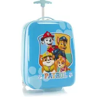 Heys Kinderkoffer "Paw Patrol hellblau, 46 cm" 26 l 2 Rollen x Joachim Llambi Kindertrolley Handgepäck-Koffer