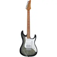 Ibanez AZ22S1F-TKS Transparent Black Sunburst
