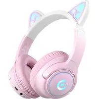 ProCaster Meow 2.0 Headphones with Microphone, Pink