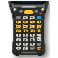 Zebra KYPD-MC9334FNR-01, Alphanumerische, Englisch, , MC93, Schwarz, Grau, Gelb, Andocken