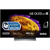 LG OLED evo AI OLED48G66LS.AEU, 121,9 cm (48"), 3840 x 2160 Pixel, OLED evo, Smart-TV, WLAN, Schwarz