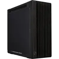 Asus ProArt PA602 Wood Edition – Metal Panel, Midi Tower, PC, Schwarz, ATX, DTX, EATX, micro ATX, Mini-DTX, Mini-ITX, Metall, Holz, Heimbüro