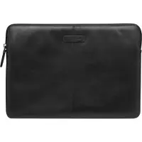dbramante1928 Skagen Pro - Laptop Hülle 13 Zoll - Laptop Sleeve - Echtes Leder - Apple MacBook Pro 13 Zoll / Air 13 Zoll - Black