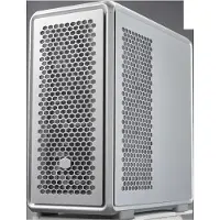 Cooler Master MasterFrame 600, Midi Tower, PC, Silber, ATX, ITX, micro ATX, Aluminium, SGCC, Gehärtetes Glas, Gaming