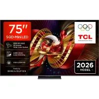TCL C8L 75C8L, 190,5 cm (75"), 3840 x 2160 Pixel, SQD-Mini LED, Smart-TV, WLAN, Schwarz