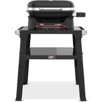 Weber Lumin Compact Black mit Untergestell