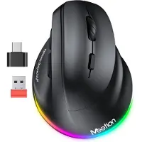 Meetion Vertikale ergonomische kabellose Maus