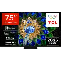 TCL A400 75A400U, 190,5 cm (75"), 3840 x 2160 Pixel, QD-Mini LED, Smart-TV, WLAN, Schwarz