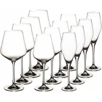 Villeroy & Boch Gläser-Set "Wein- und Sektgläser La Divina 12er Set transparent" Spülmaschinenfest