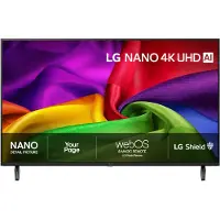 LG 43" NU80 4K LED TV