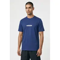 Adidas Einfaches Jersey-T-Shirt Essentials Linear