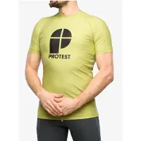 Protest Schwimmshirt Cater Rashguard Short Sleeve Herren Algaegreen-S