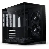 Lian Li 011 Dynamic Mini O11D mini V2 Flow, Mini Tower, PC, Schwarz, ATX, micro ATX, Mini-ATX, Aluminium, Netz, Gehärtetes Glas, 16 cm