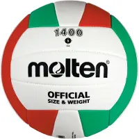 Molten Volleyball Trainingsball Weiß/Grün/Rot Gr. 5