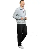 Klein Bundle - - Herren Sport und Freizeit Jacke aus Baumwollmix in verschiedenen Farben (53033), Farbe:Silber melange (070), Größe:70