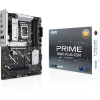 Asus PRIME B860-PLUS-CSM, Intel, LGA 1851 (Socket V1), Intel Core Ultra (Series 2), DDR5-SDRAM, 256 GB, DIMM