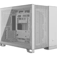 Corsair 2500D AIRFLOW, Midi Tower, PC, Weiß, ATX, Stahl, Kunststoff, Gehärtetes Glas, Gaming