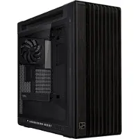 Asus ProArt PA602 Wood Edition, Midi Tower, PC, Schwarz, ATX, DTX, EATX, micro ATX, Mini-DTX, Mini-ITX, Holz, Gaming