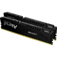 Kingston Technology FURY Beast 64GB 5200MT/s DDR5 CL40 DIMM (2er-Kit) Black, 64 GB, 2 x 32 GB, DDR5, 288-pin DIMM