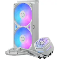 Cooler Master MasterLiquid 240 Atmos II VRM Fan liquid cooler, white
