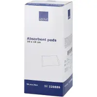 ABENA GmbH Saugkompressen Unsteril 10x10 cm 400 g/m 50 St