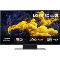 LG QNED evo AI MiniLED 43QNED86B6B, 109,2 cm (43"), 3840 x 2160 Pixel, QNED MiniLED, Smart-TV, WLAN, Schwarz