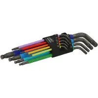 Bahco Hex & Ball End 1.5mm-10mm Inbusschlüssel-set 9 Stücke