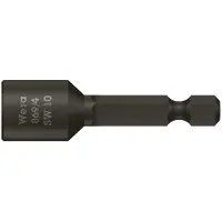 Wera 869/4, 1 Stück(e), Hexagonal, 25,4 / 4 mm (1 / 4"), 12 mm, Schwarz, Tschechische Republik