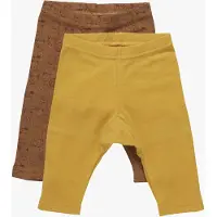 Pippi Leggings - 2er-Pack - Lametta - - 68 - Leggings