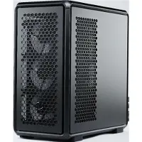 Cooler Master MasterFrame 600, Midi Tower, PC, Schwarz, ATX, ITX, micro ATX, Aluminium, SGCC, Gehärtetes Glas, Gaming