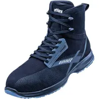 Atlas Sicherheitshalbschuh RUNNER 105 ESD S3 W10 Gr. 38 anthrazit/schwarz